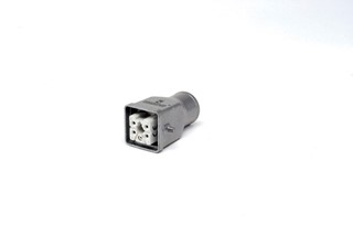 Metal 5 Poles Extension Type Socket 10A Top Entry Multipole